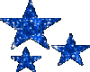 azul blue stars