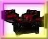 red rose passion chairs