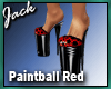 Paintball Red Shoes