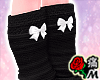 蝶 Legwarmers Black