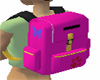 pink  backpack