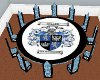 MZ Crystal Round Table