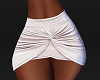 Scrunchie Skirt White
