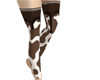 Chocolate Cow Stockings