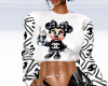CC Minnie cropped shirt