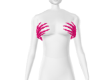 pink skeleton hands