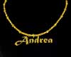 MB-Andrea Gold Necklace
