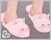 LL* Kitty Slippers Pink