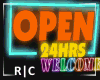 R|C OPEN 24 HRS NEON