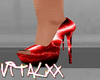 !V Lightning Heels Red