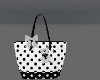Luxe Tote Bag B/W