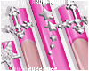 $K Cute Pink Nails Long
