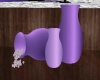 Purple Decorative Vases