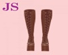 Autumn colored boots