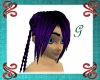black/purple luu hair