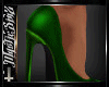 Emerald Green Heels
