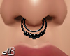 -MB- Septum Ring Black