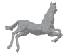 Moon Stone Horse Statue