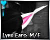 D~Lynx Ears:White (M/F)