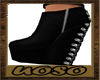 Wedge Black Boots