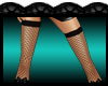 ~{L}~Fishnet stockings