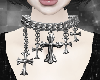 ✩ cross choker