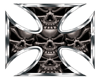 iron cross skull