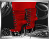 Heels Boots Red