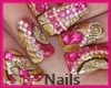 Babe Nails Gold Rings V3