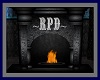 *RPD* Black Fireplace