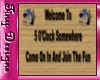 Tiny 5 o clock Banner