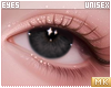é. black eyes.