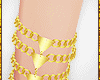 ! Gold Hearts Bracelet