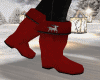 llzM Christmas Boots Red