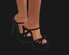 black heel w/bow