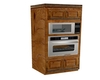 Oven with microwave