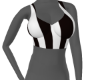 black and white top