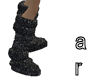 Black Shimmers Boots