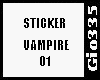 [Gio]STIKER VAMPIRE 01