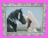 Angel and Horse Kiss