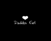 Daddys girl sign