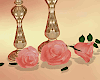 Elegant Candles/Roses