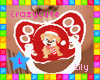 !L Christmas Pup Paci