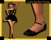 Gold Baylee Shoes