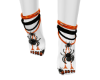 Pumpkin Halloween Feet