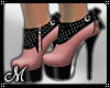 Pink & Black Stilettos