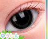 Black Asian eyes