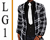 LG1 Blk & Whi Suit