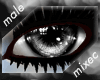 + Black eyes + -m-