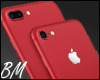BM| Red iPhone 7.